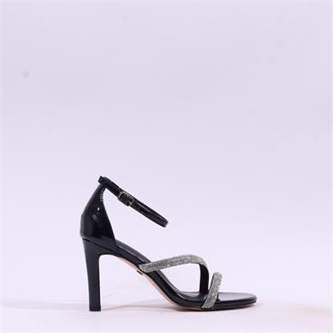 Una Healy Trouble Glitter Strap Highheel - Vinyl